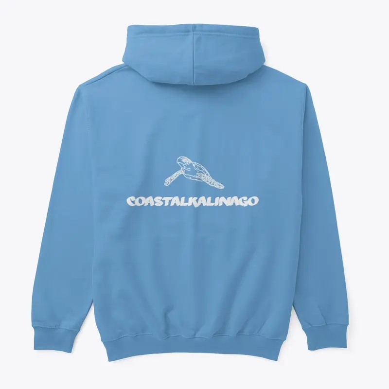 CoastalKalinago Blue Turtle hoodie 